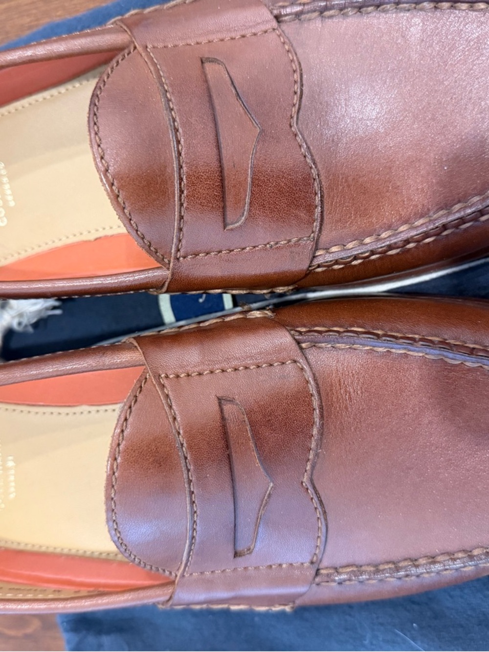Cole Haan Men’s Brown Leather Penny Loafers size 9M. Great condition. Beautiful